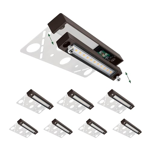 Replaceable 6.8" LED Hardscape Lighting (8 Count)