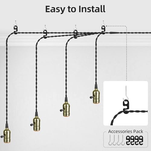 Plug in Pendant Light Cord Kit