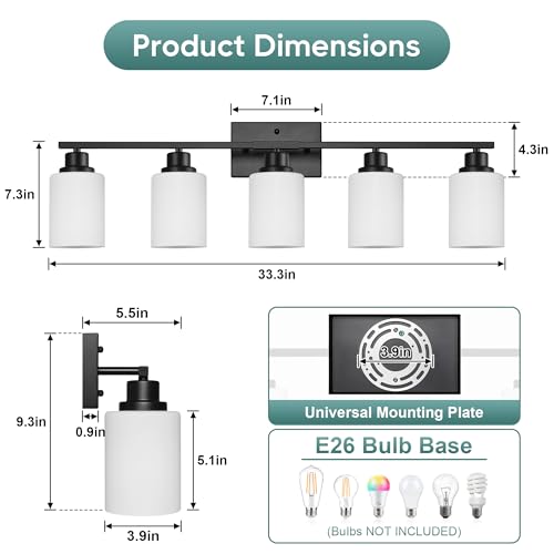Bathroom Light Fixtures