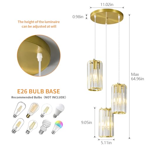 Gold Pendant Lighting Modern Pendant Light