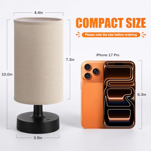 Cordless Table Lamp Rechargeable Small