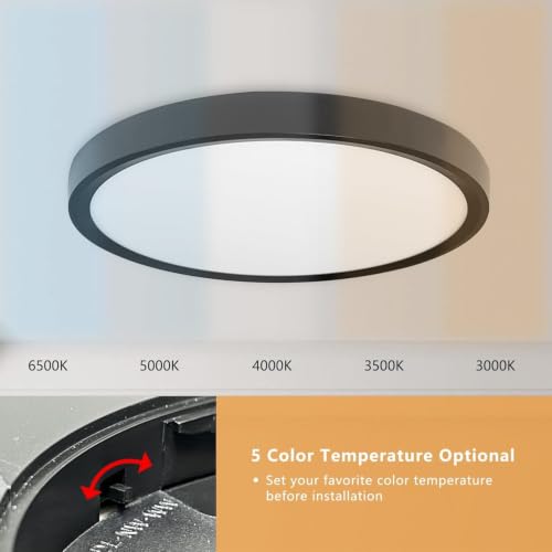 4PK Dimmable 15.8 Inch Led Ceiling Light Flush Mount (4 Count)