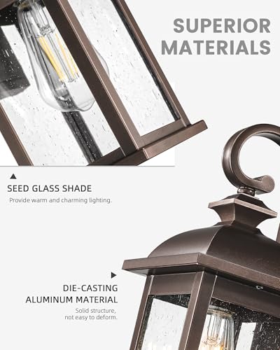 Outdoor Wall Lantern Oil Rubbed Bronze