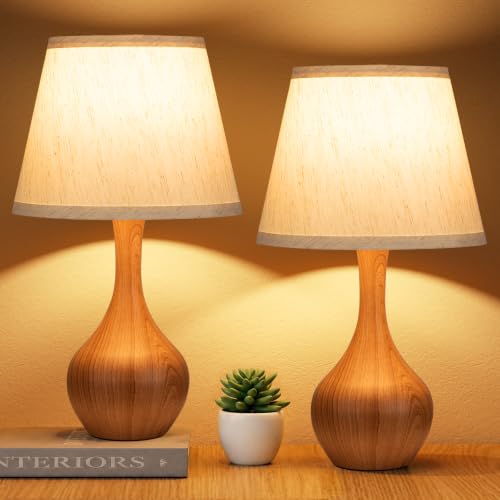 16.1" Touch Table Lamp for Nightstand (2 Count)