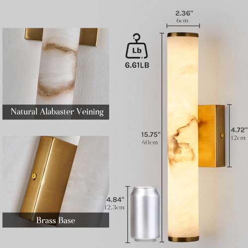 Alabaster Wall Sconce
