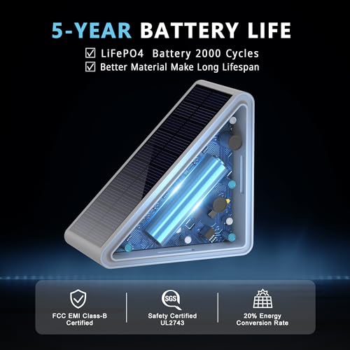 24 Pack Solar Step Lights Outdoor Waterproof