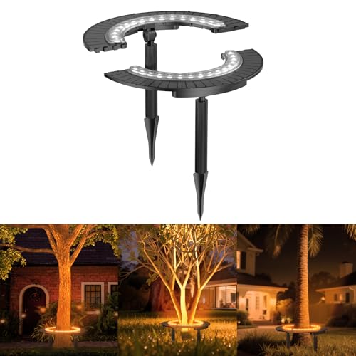 Wireless Solar Palm Tree Lights Outdoor
