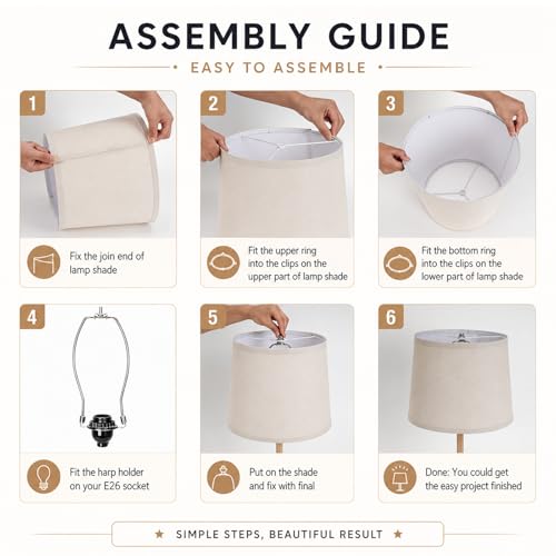 Drum Lampshades Set of 2 (2 Count)