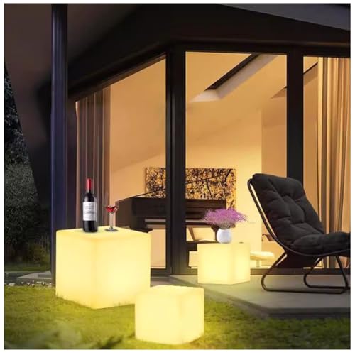 Waterproof Cube Lights LED Cube Floor Lamp w