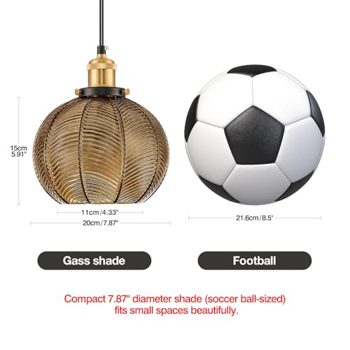 Modern Plug in Hanging Light