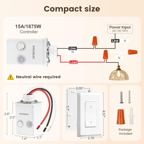 Dimmer Switch Kit with Remote