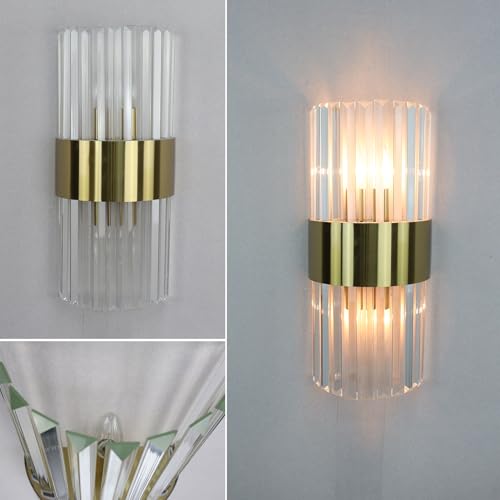 Modern Gold Wall Sconces Set of 2 (2 Count)