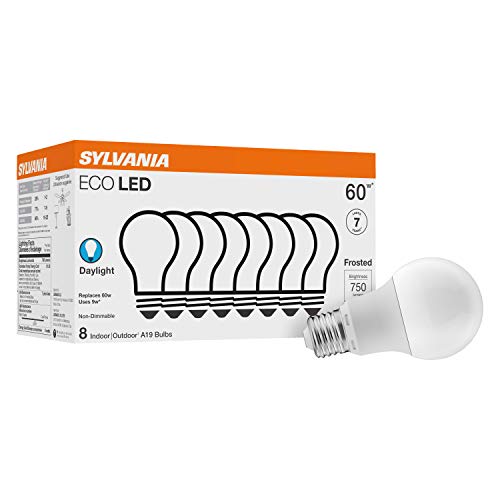 Sylvania ECO LED A19 Light Bulb (8 Count)