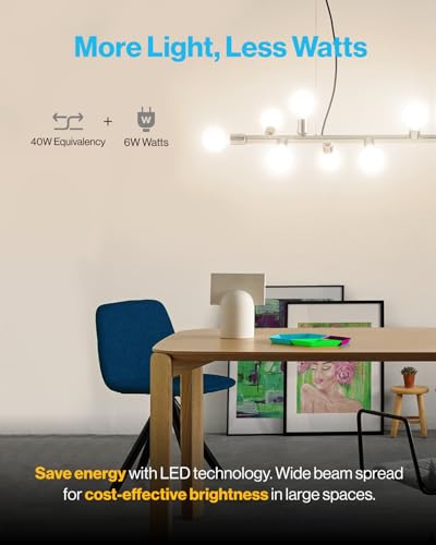 Sunco 12 Pack G25 LED Light Bulb (12 Count)