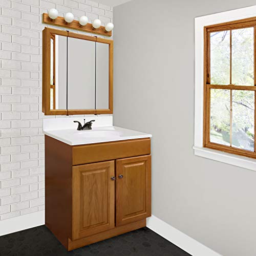 500215 5 Light Vanity Strip Light Contemporary Dimmable for Bathroom