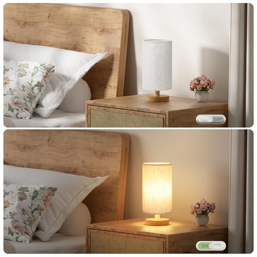 9" Small Table Lamp for Bedroom