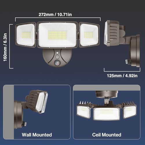 100w Dusk to Dawn Outdoor Lighting