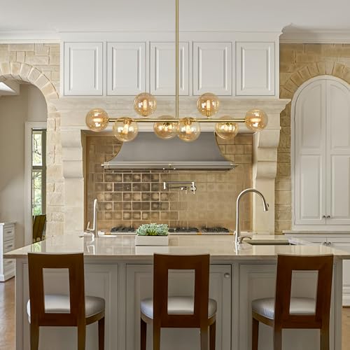 Gold Linear Chandelier