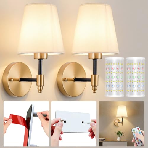 Battery Operated Wall Sconce