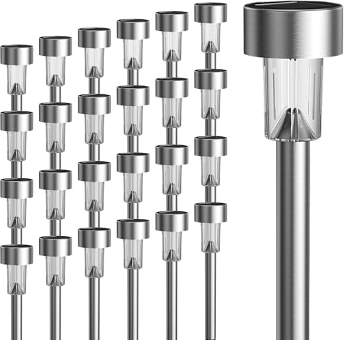 24 Pack Solar Lights Outdoor Waterproof (24 Count)