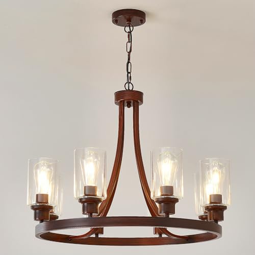 Round Rustic Ceiling Hanging Light (72 Count)