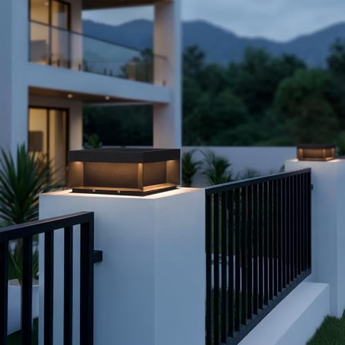 11.8'' Solar Post Lights Outdoor