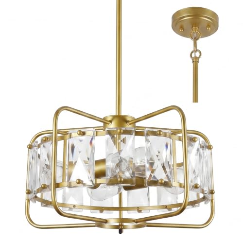 Crystal Chandeliers for Dining Room Lighting Fixtures Over Table