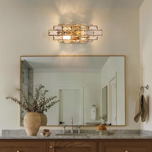 Gold Crystal Wall Sconces Lighting