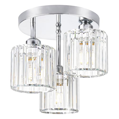 Crystal Ceiling Light Fixture