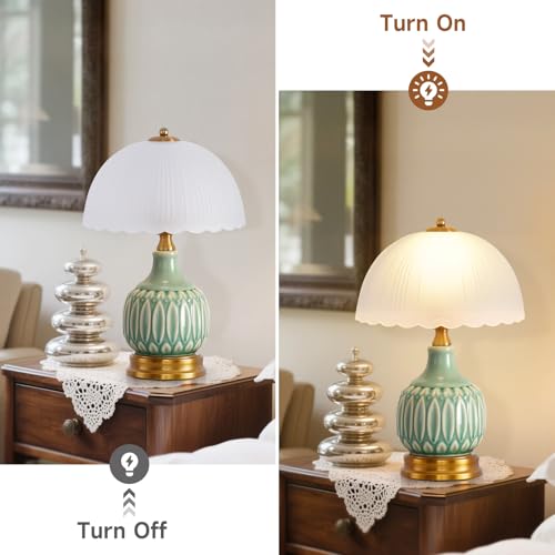 Table Lamps Ceramic Retro Lamp for Living Room