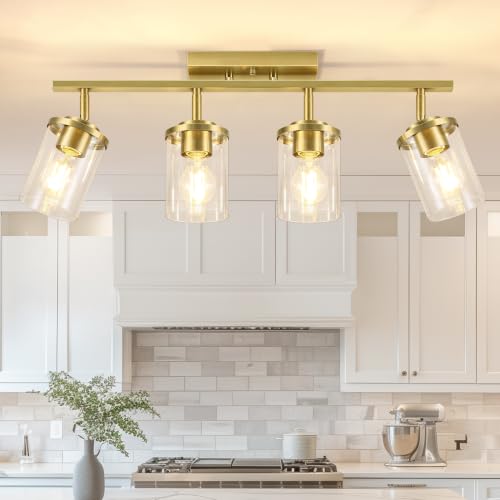 4 Lights Kitchen Track Lighting Fixtures Ceiling