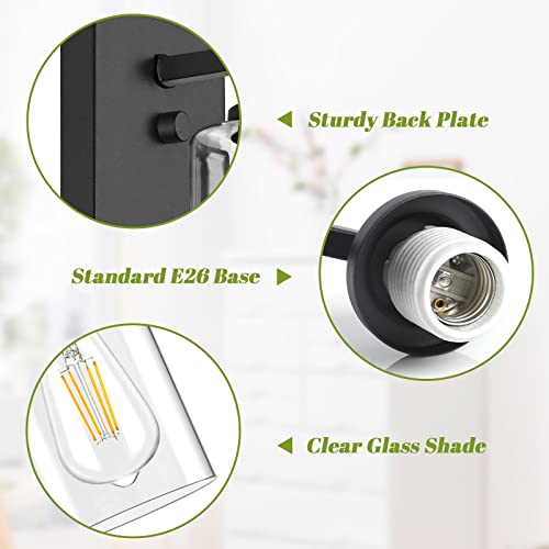 Wall Sconces Set of 2 for Bathroom (2 Count)