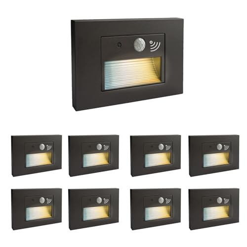 8 Pack Horizontal LED Step Lights