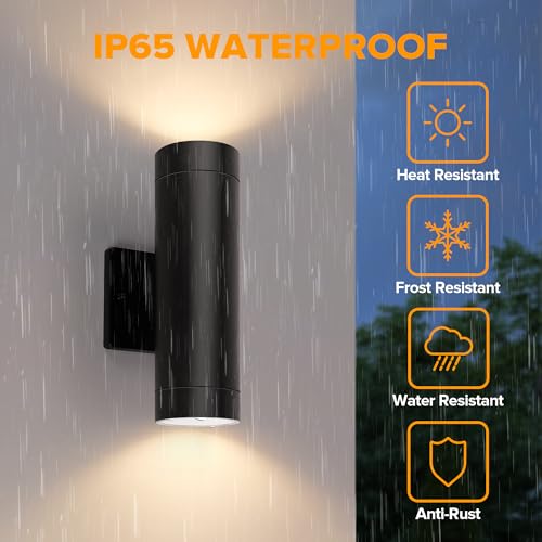 Dusk to Dawn Outdoor Wall Lights (4 Pack)