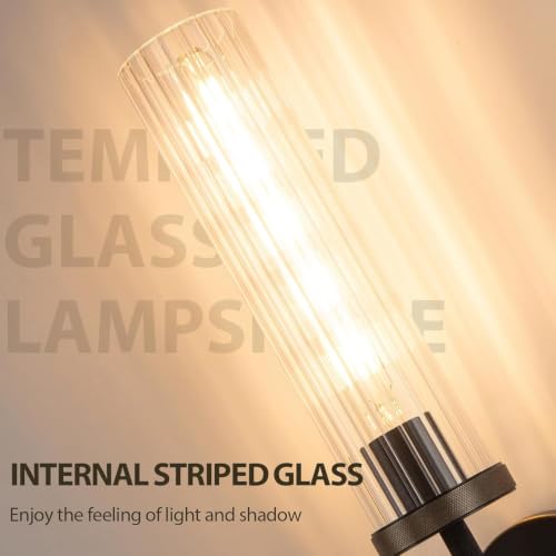19.5" Knurled‑Craft Hardwired Bronze Wall Sconce