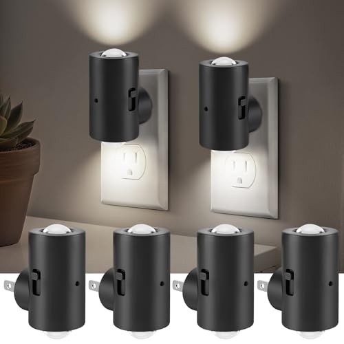 LED Night Lights Plug into Wall (4 Count)