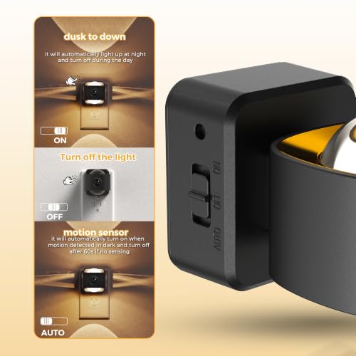 Night Light Motion Sensor Night Lights Plug in Wall Projector (2 Count)