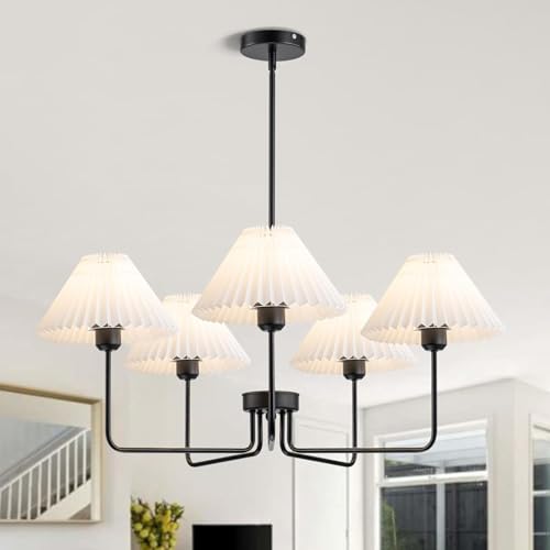 Farmhouse Black Chandelier