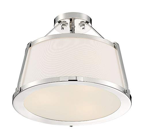 Lighting 45923672446 Three Light Semi Flush Mount