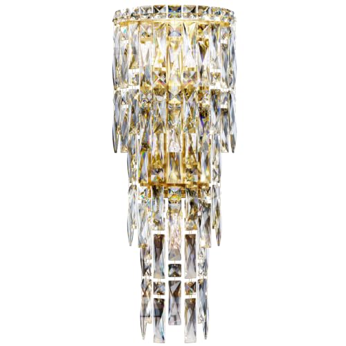 Modern K9 Crystal Wall Sconce