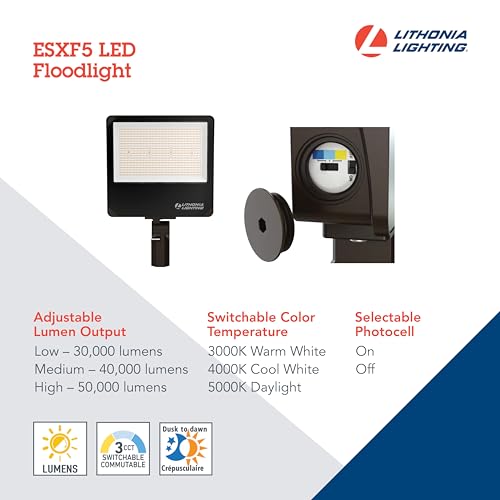All-in-One LED Flood Light, Waterproof Dusk to Dawn UVOLT