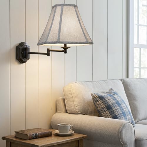 Square Cut Corner Bell Lamp Shades Set of 2