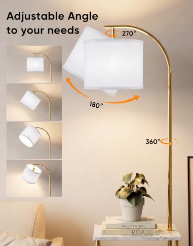Floor Lamp with Table