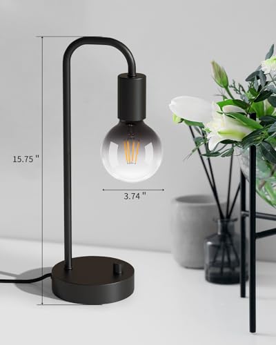 Industrial Table Lamp for Bedroom