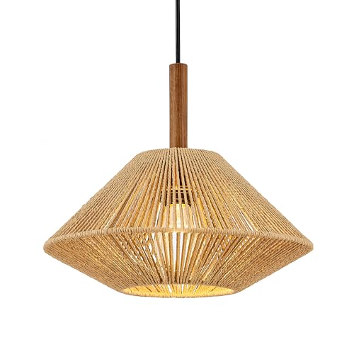 12.6" Boho Pendant Light Fixtures