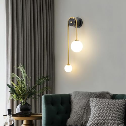 Modern Gold Wall Sconce Mid Century Gold Wall Lamp U