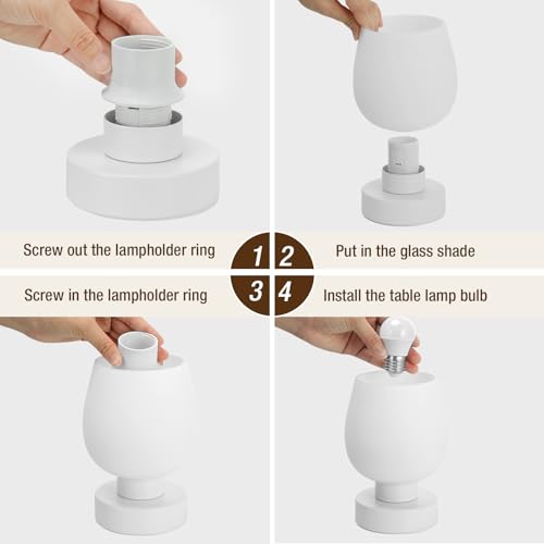 Touch Bedside Table Lamp Set of 2 (2 Count)