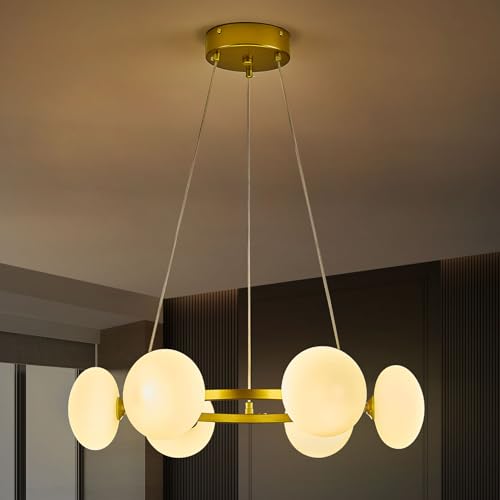 Modern Gold Chandelier
