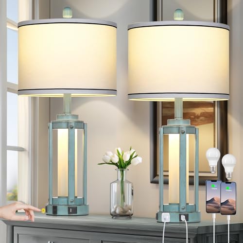 Farmhouse Lamps Set of 2 (2 Count)