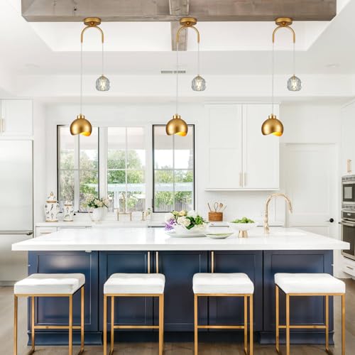 2 Light Modern Pendant Light with Crystal Accent